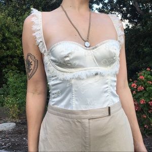 Victoria’s Secret 32C Corset w/Satin-feel Lace